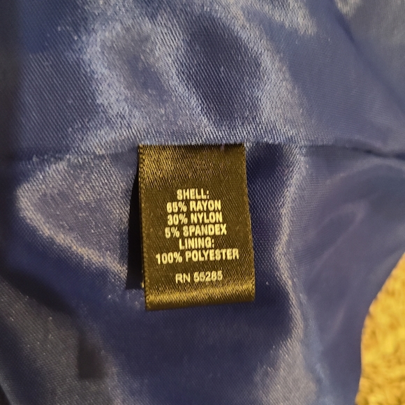 Express Blue One Shoulder Bodycon Dress Sz Large - Picture 5 of 6